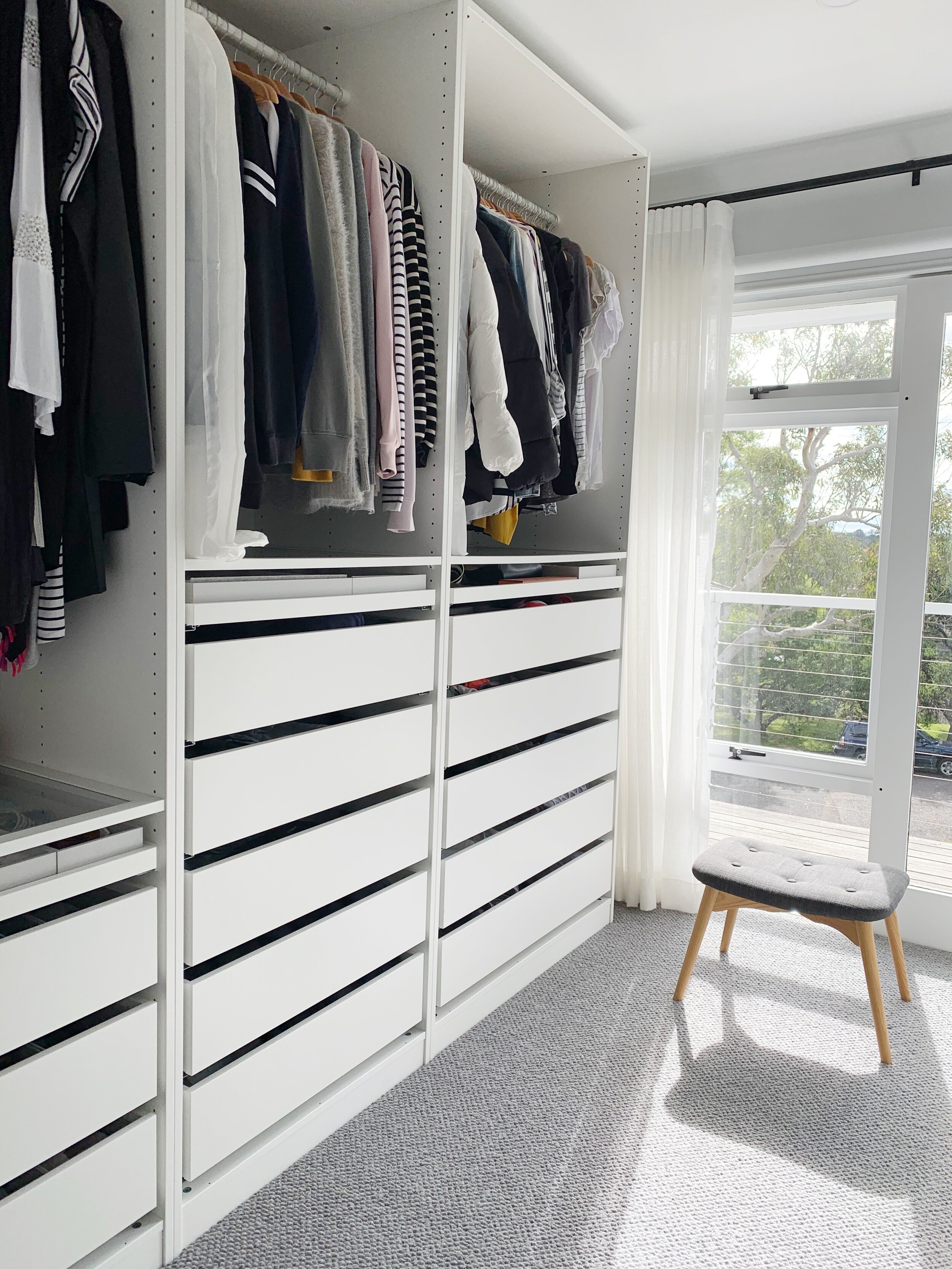 IKEA PAX Wardrobe Tour YouTube The Little Design Corner